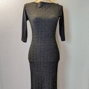 Heart Moon Star Grey Dress Sz M